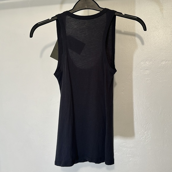 NWT ALL SAINTS Women’s Size 00 Washed Black Tank Top BRAND NEW - Picture 6 of 8